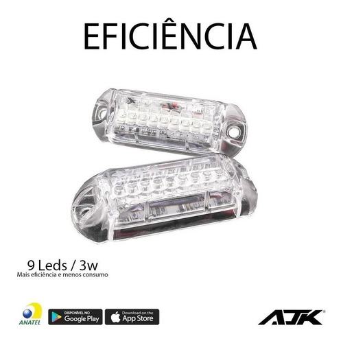 Imagem 4 de 10 de Strobo Ajk Rítmico Lançamento 2019 3 Geração + Voltímetro