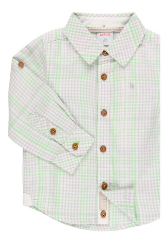 Camisa Boboli Para Niño Talla 6 Meses A 6 Años
