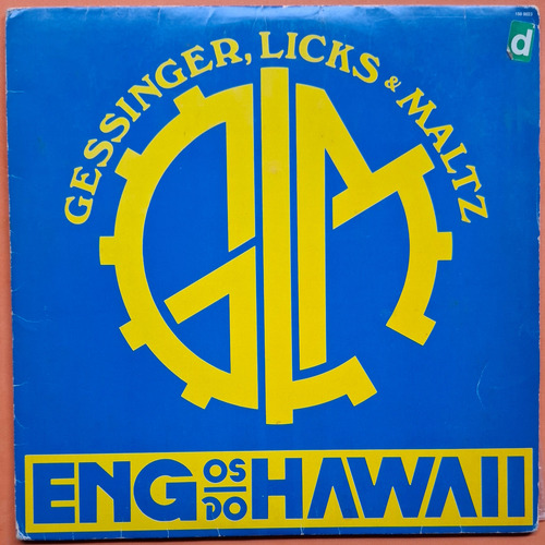 Lp Engenheiros Do Hawaii Gessinger, Licks & Maltz 1992 Vinil Estandar (Usado)