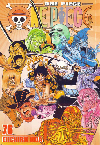 One Piece Vol. 76, de Oda, Eiichiro. Editora Panini Brasil LTDA, capa mole em português, 2022