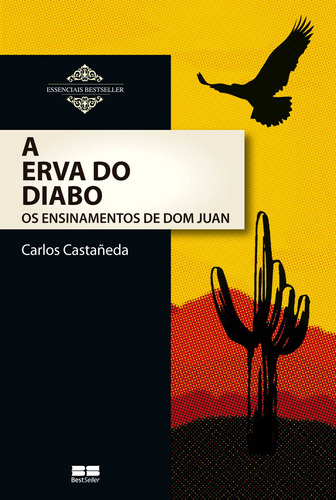 A erva do diabo, de Carlos Castaneda., vol. 1. Editora BestSeller, capa mole, edição 1 em português, 2019