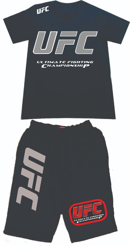 Conjuntos Deportivos Ufc Mma Camiseta+pantaloneta 