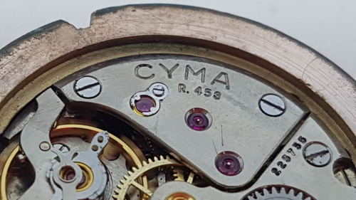 Relogio De Pulso Mostrador Omega Maquina Cyma No Estado A42