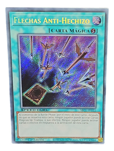 Anti-magic Arrows Secret Rare Yugioh! Español 