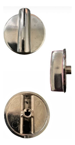 Perilla Estufa Mabe Cromada Platinum 183d9207 Bástago Corto