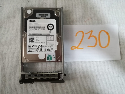 Disco Duro Servidor Dell De 900gb Sas 2.5 S 10krpm  Caddy