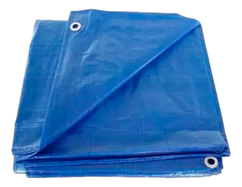 Lona Cobertor Cubre Pileta  Impermeable 6 X 5 C/ojales Rafia