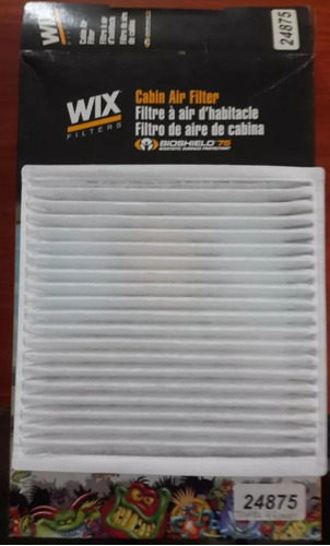 Filtro De Aire Cabina Wix 24875 Toyota 4runner Camry Sienna