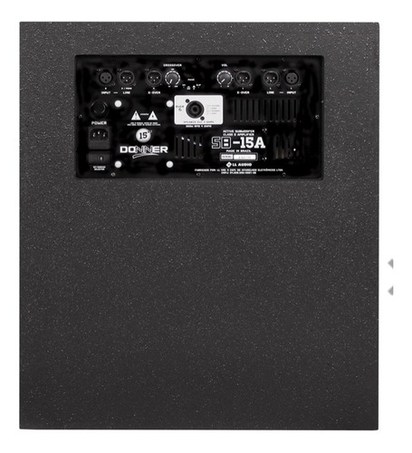 Caixa De Som Subwoofer Ativo 625w Donner Sb15a Ll Áudio Novo