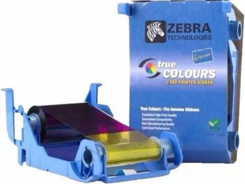  Cinta Ribbon Zebra 800017-240 P120i P110i Ymcko Color Envio