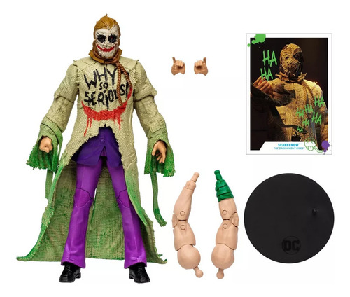 Dc Multiverse Figura Joker Jokerized Scarecrow Dc Comics