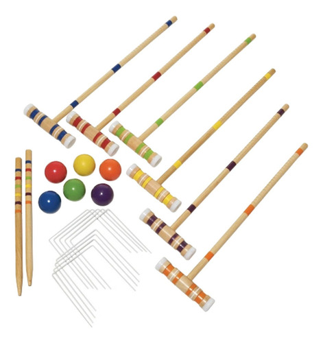 - Conjunto De Jogos De Croquet Para Gramado, Conjunto De