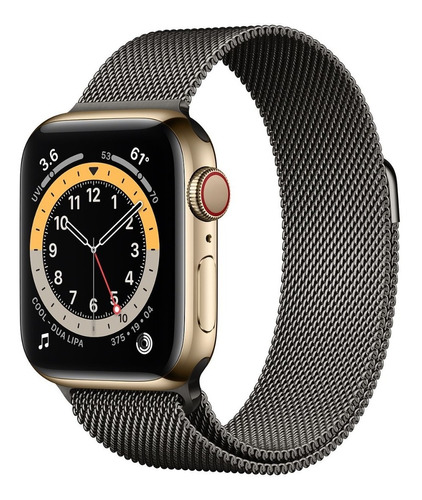 Apple Watch Series 6 40 Acero Gold Milanese Loop Gps 4g