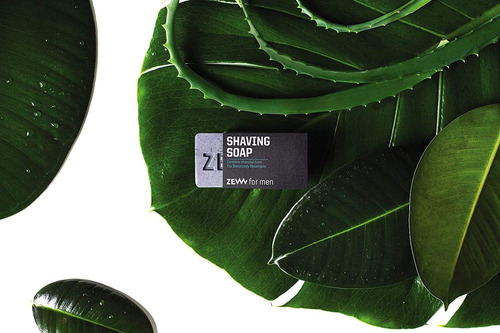 Zew For Men Jabón De Afeitar Natural Con Carbón Activado 2.9