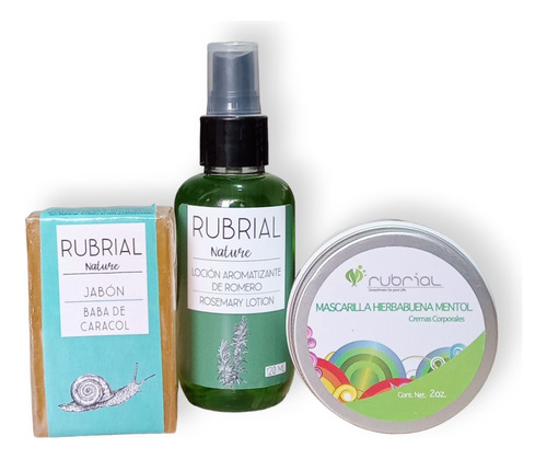 Kit Refrescante Facial Rubrial