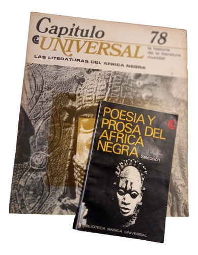 Capítulo Universal. Las Literaturas Del África Negra Y Libro