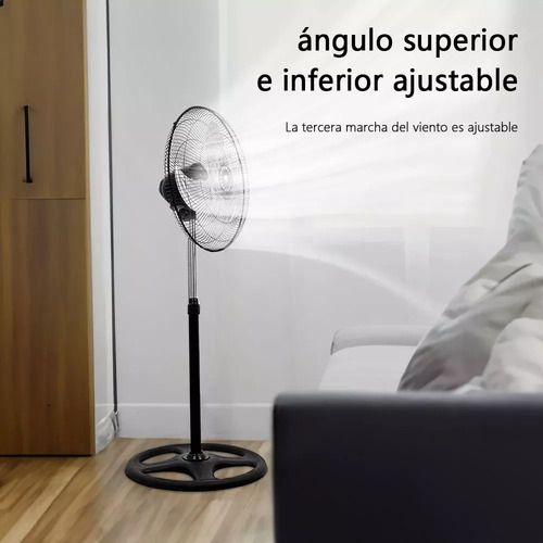 2pcs Ventilador Metálico De 18 Pulgadas 3 En 1 De Pie Pared