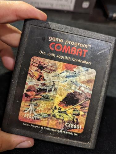 Videojuego De Atari 2600 Combat 