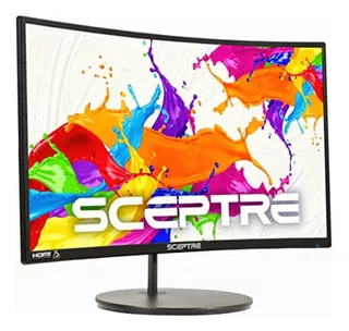 Sceptre Monitor Curvado Para Juegos De 24 Pulgadas 75hz