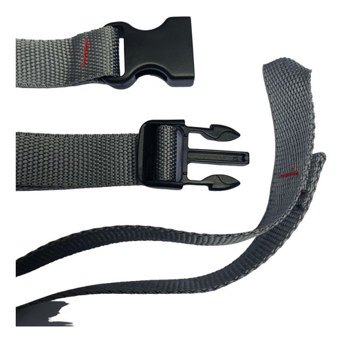 Cinta De Amarre Straps - 1.5 Metros - 25 Mm- Caja 2 Unidades