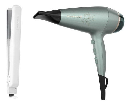 Combo Remington Planchita De Pelo S1305 + Secador D27a