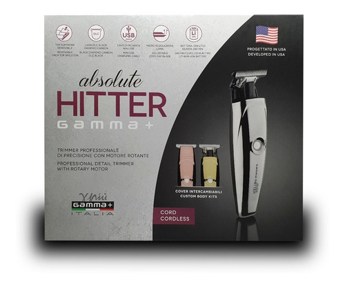Imagen 2 de 7 de Gamma Hitter Patillera Inalambrica 3 Carcasa Intercambiables