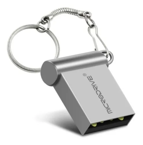 Silver Super Talent Pico-C 64GB USB 2.0 Flash Drive