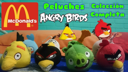 Angry Birds Peluches Mcdonalds 2015 Impecables! Precio C/u.