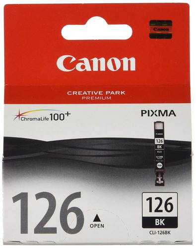 Cartucho Original Canon Cli-126bk Cli126 Pixma Ip4810 Mg6110