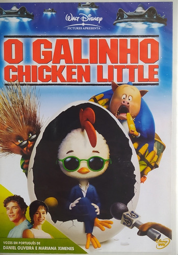 O Galinho Chicken Little  Dvd Original Lacrado