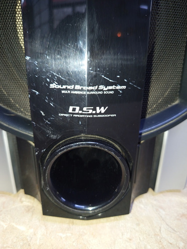 Módular Subwoofer Sony Genezi Gnx88 16 Ohms Funciona Al 100 Negro 150 W (Usado)