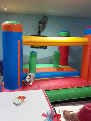 Imagen 8 de 8 de Castillo Inflable 3x6.5 Con Redes Tobogán Y Turbina Nuevo.