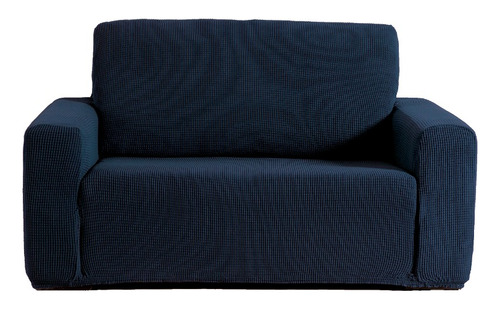 Cubre Sillon Loveseat Niza Marino Elastico Stretch Color Azul marino