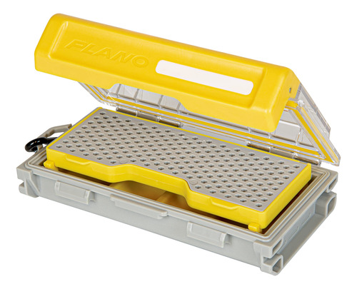 Caja Almacenamiento Equipo Gris Amarillo Impermeable Al