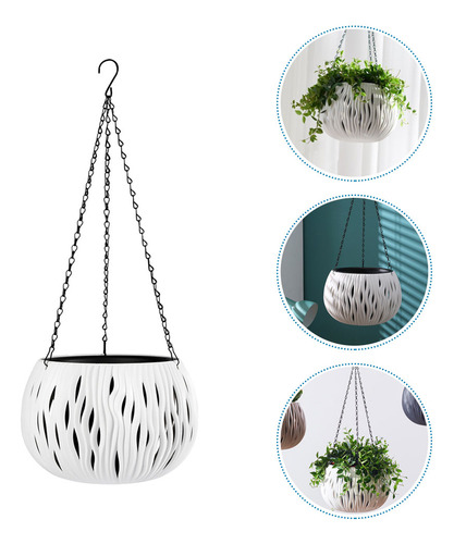 Maceta Colgante De Decoración Con Flores