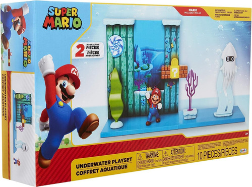 Super Mario Bros Juego Submarino Incluye Mario Bros