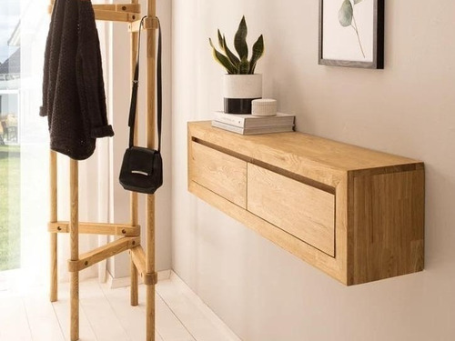 Imagen 2 de 10 de Mueble Tv 100% Madera Maciza De Roble Ref: Maciza11