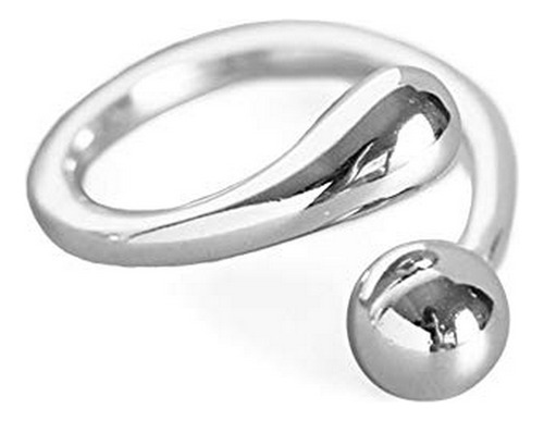 Anillos - Minimalist Ball 925 Sterling Silver Ring For Women