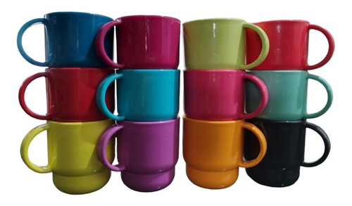 Taza Tupperware Set Milano 4 Tazas