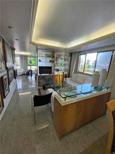 Imagem 5 de 23 de Apartamento Na Av. Boa Viagem | 201m² | Nascente | Varanda | 4 Quartos | Dependência | 3 Vagas - Ap2091