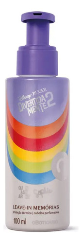 Leave In Divertidamente Boticario Disney Proteção Termica