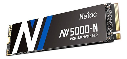 Ssd Netac 500gb Nv5000-n Pcie 4 X4 M.2 2280 Nvme Ate 4800/2700 Mb/s - Nt01nv5000n-500-e4x