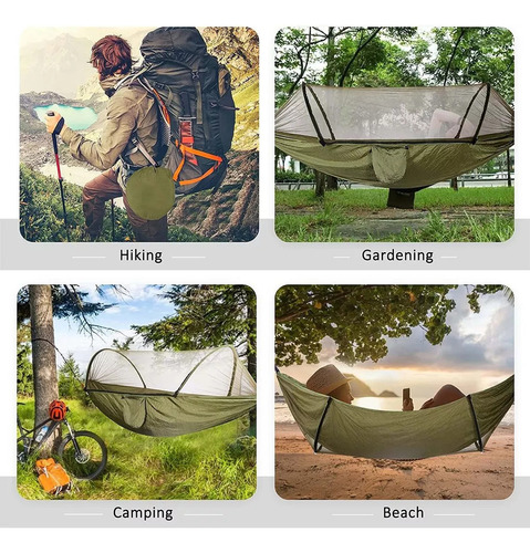 Mosquitera Jungle Net, Táctica For Acampar Y Sobrevivir
