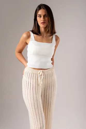 Pantalón Mujer Verano Algodón Wide Leg Playa Palazzo