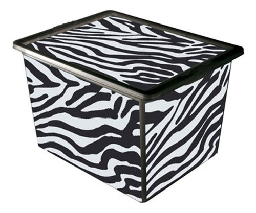 Caja Organizadora 28l San Bernardo Diseño Zebra G P