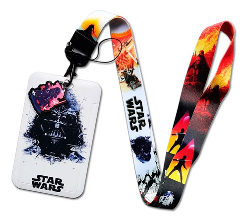 Porta Carnet Y Lanyard Darth Vader Star Wars Porta Documento