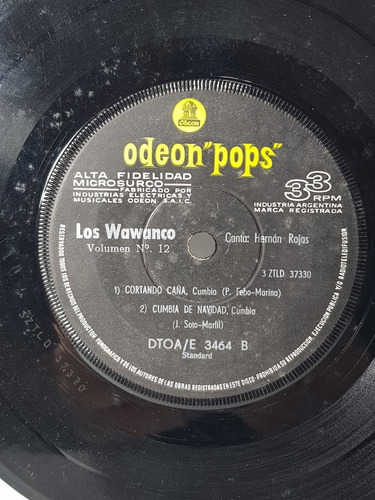 Imagen 10 de 10 de Antiguo Vinilo Los Wawanco Más Cumbias! Odeon Mag 57583