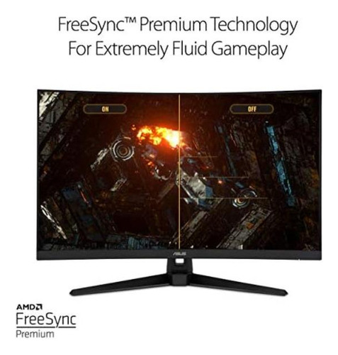Monitor Curvo Asus Tuf Gaming 32 1440p Hdr (vg32vq1b) - Qhd