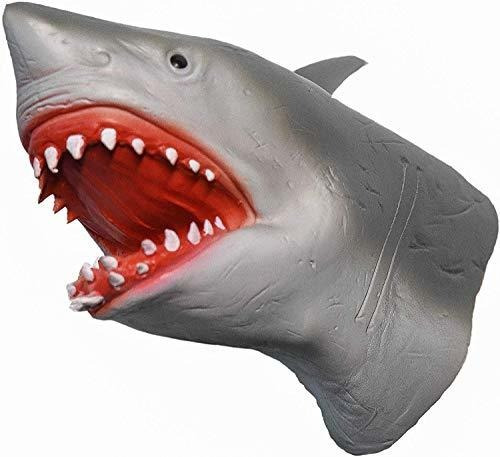 Marionetas De Mano Juguetes De Latex Realista Tiburon Animal