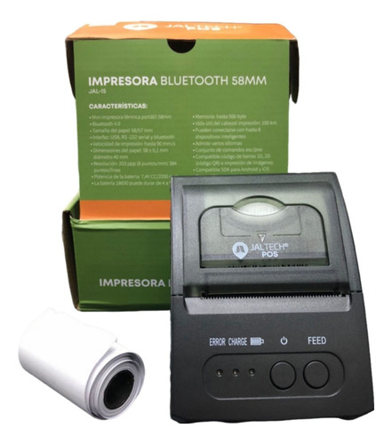 Impresora Pos Jaltech Bluetooth